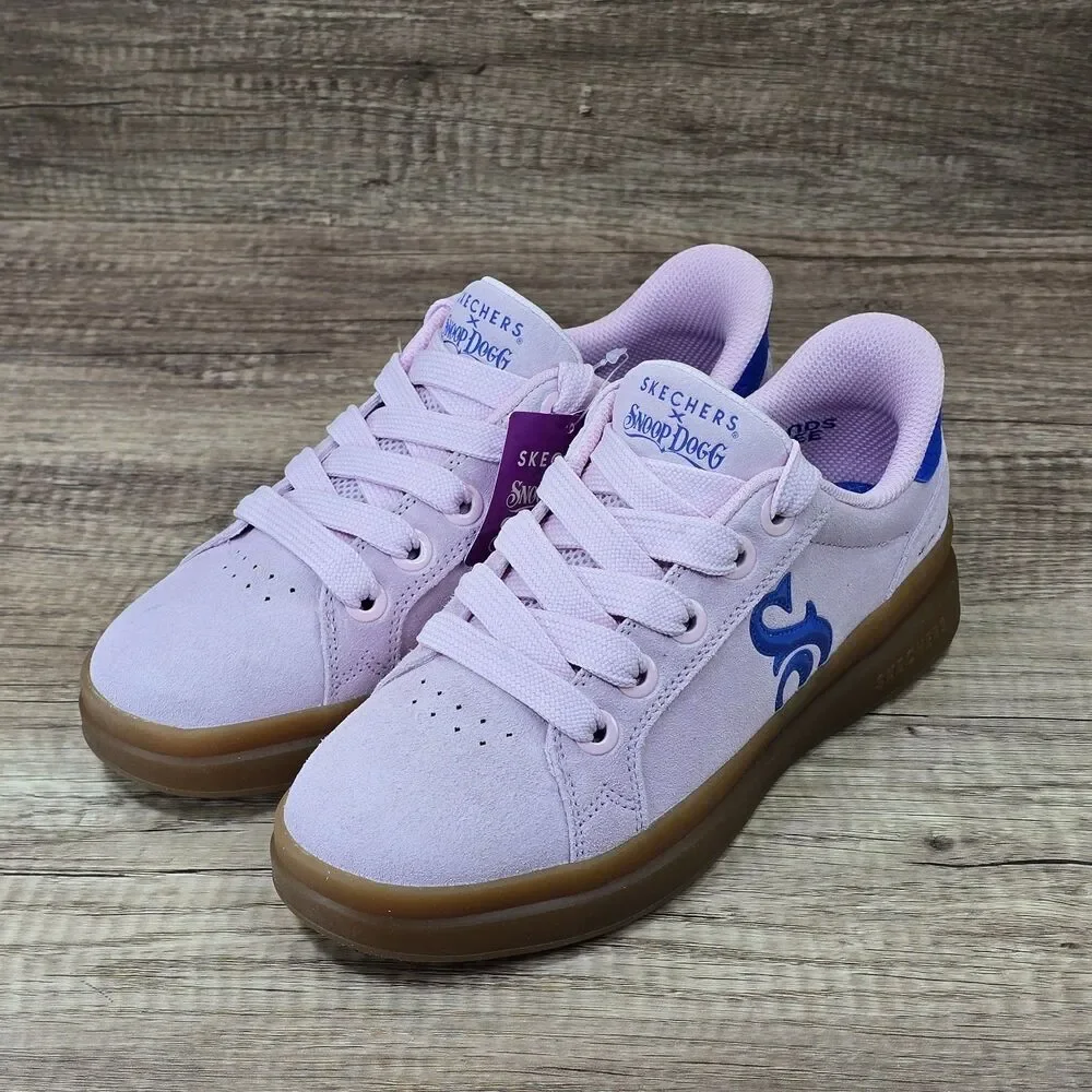 Skechers x Snoop Dogg Slip-ins Courtside Cali Girlz Women's Sz 6.5 Pink Sneakers